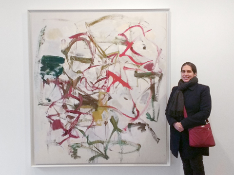 With Joan Mitchell